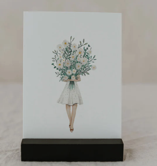 Postkarte *Flowergirl*
