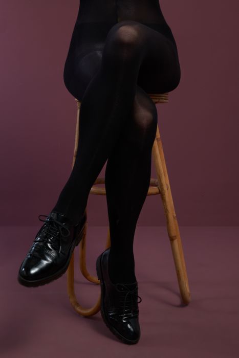 Blickdichte Strumpfhose 472 Strumpfe Strumpfhosen Damen Eigenart Design
