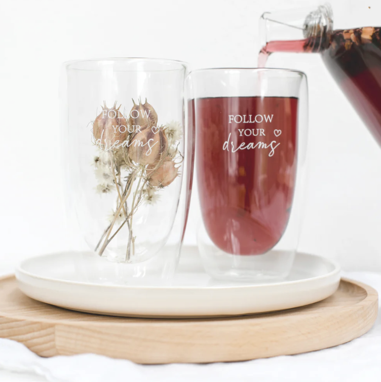 Doppelwandiges Glas *Follow ...* 450ml