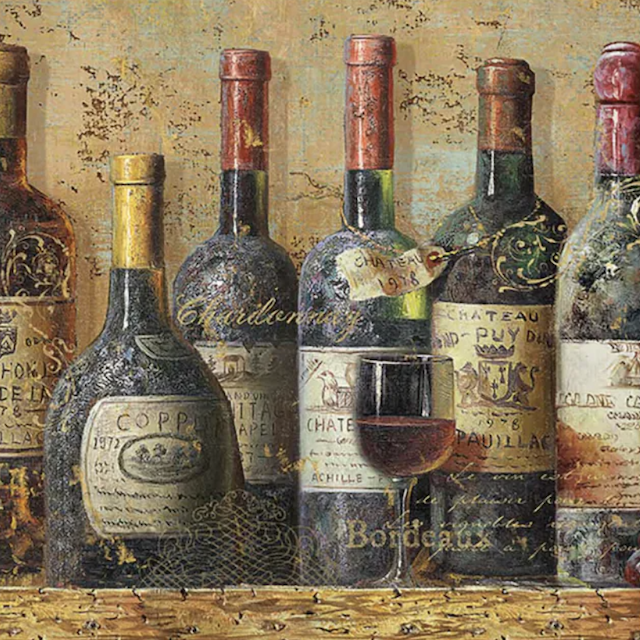 Servietten *Best Wines* 33*33