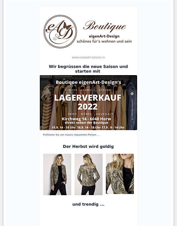 Der eAD-Herbst-Newsletter 2022