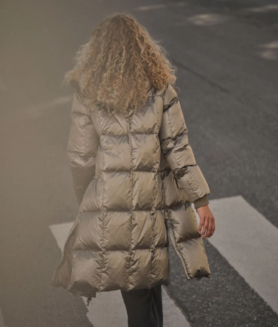 MMNova Metallic Daunenjacke *brindle* - 1