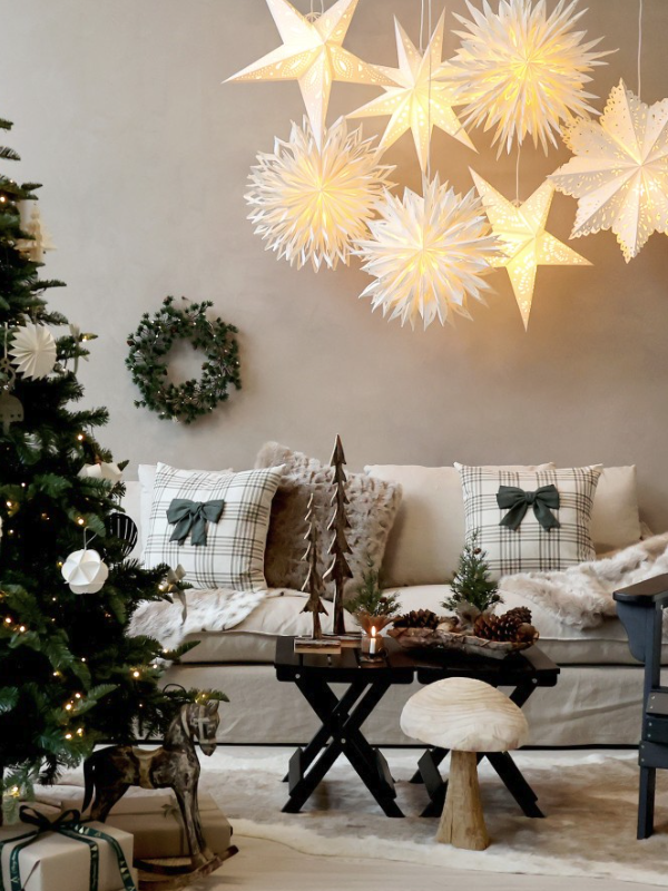 Kissenhülle mit Schleife *verte* - 2