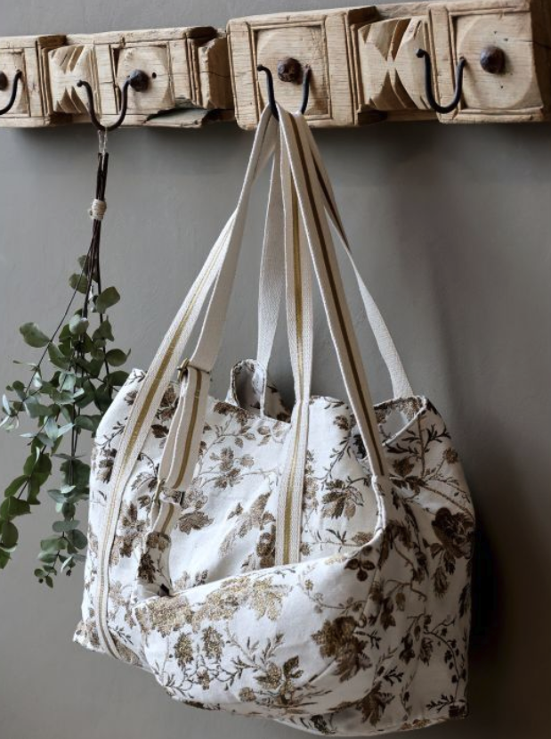 Shopper / Tasche mit Goldmuster - 2