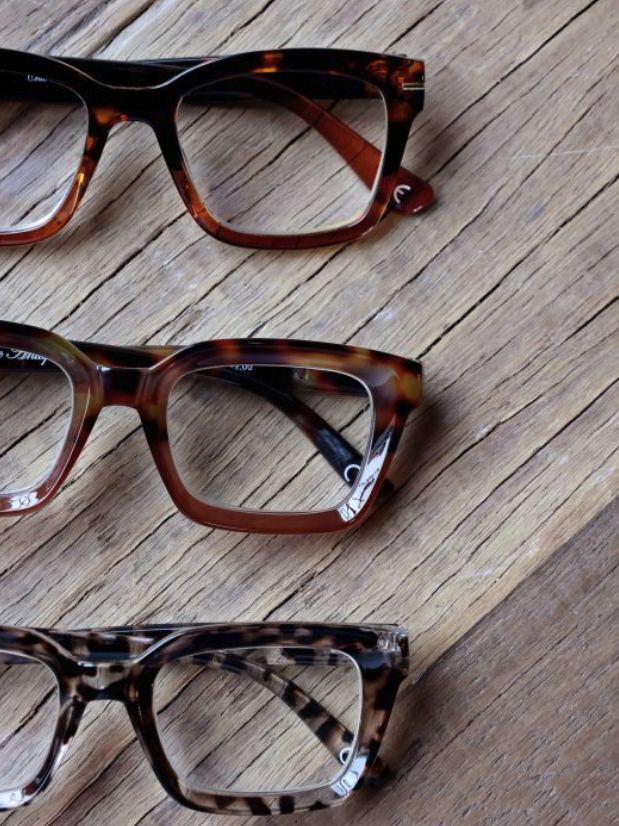Lesebrille mit Leopardenmuster - 3