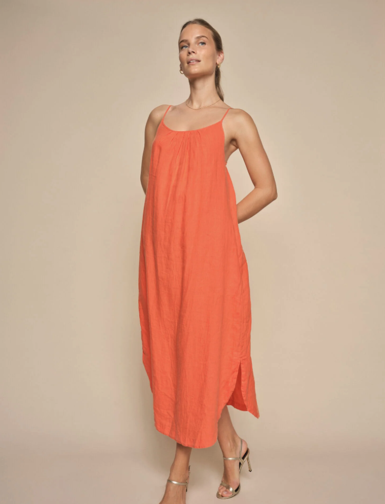 MMShari Linen Strap Dress
