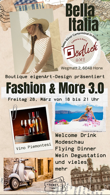 Bella Italia beim Fashion & more 3.0