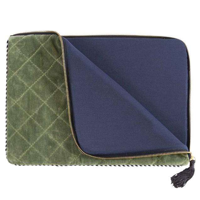 Laptophülle *moosgrün* 10 Zoll - 1