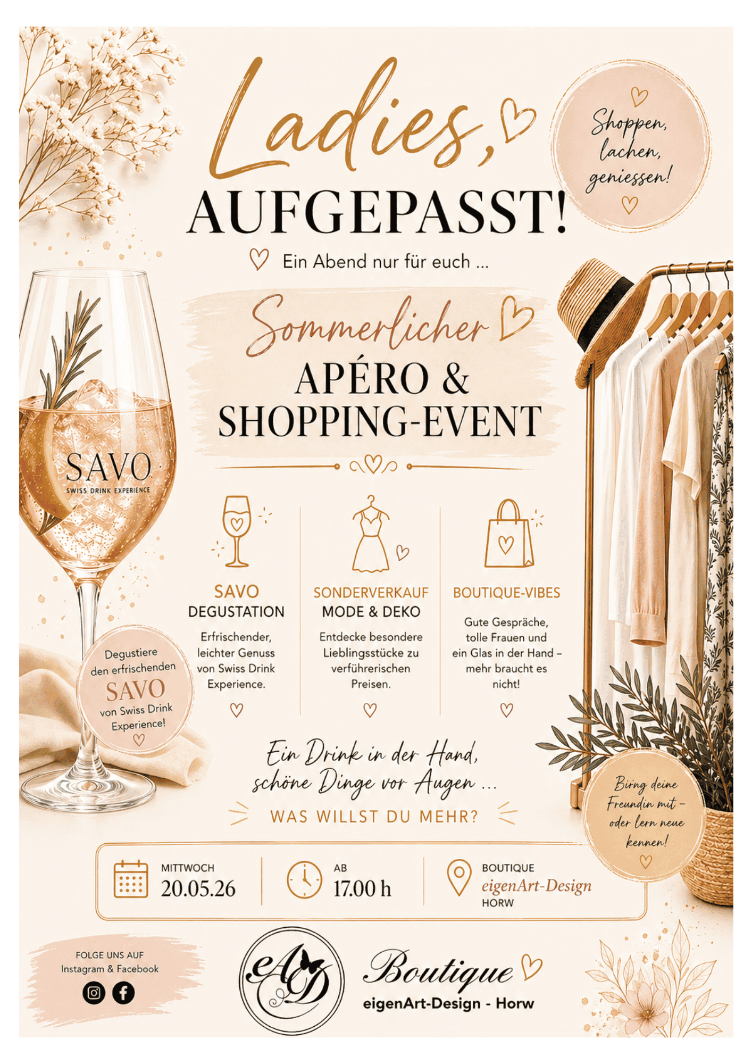 Ladie`s aufgepasst