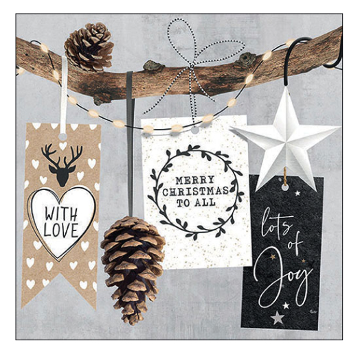 Servietten *Christmas* 33*33