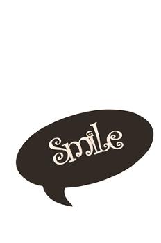 Magnetschild *Smile*