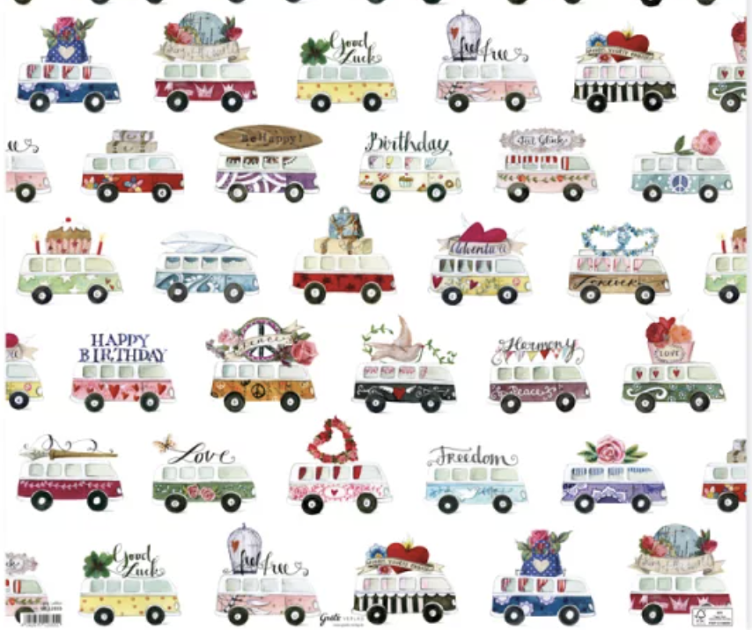 Geschenkpapier *Bulli*