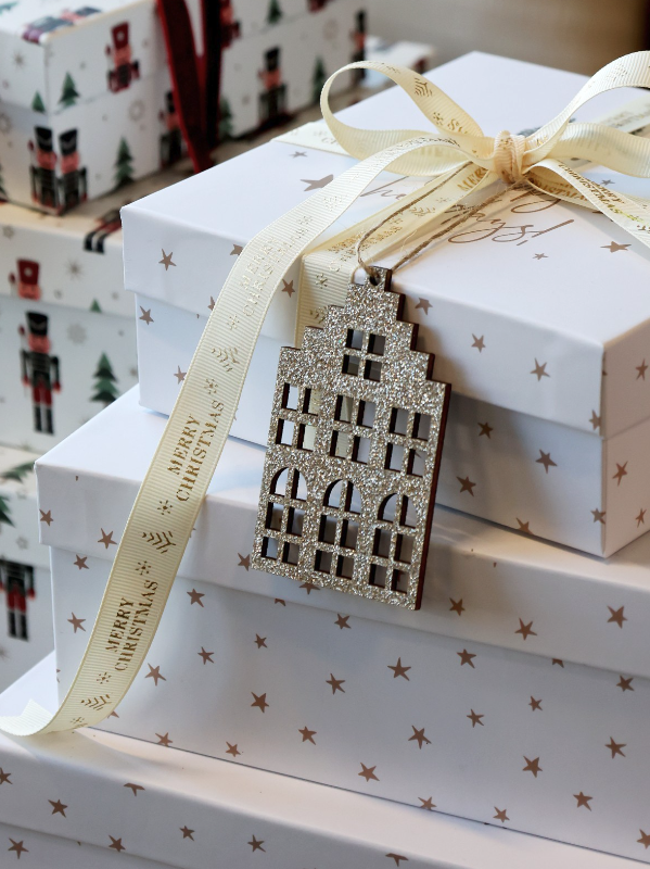 Geschenkband creme 5m - 0