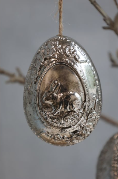 Osterei z. Hängen *Antique Motiv* im 2er Set - 1