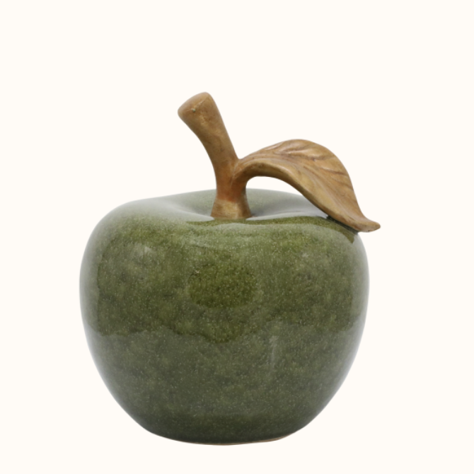 Deko-Objekt *Apfel moos* - 1