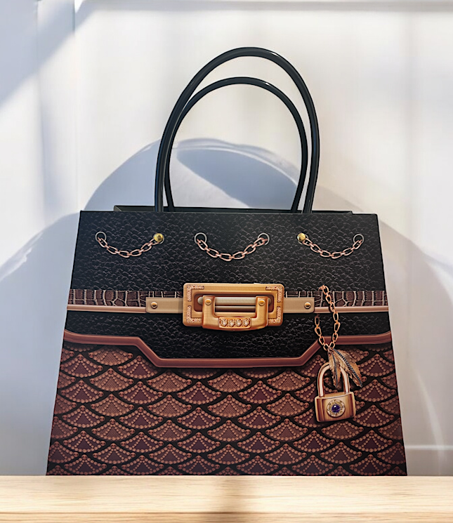 Geschenk-Tasche *Schloss* big - 0