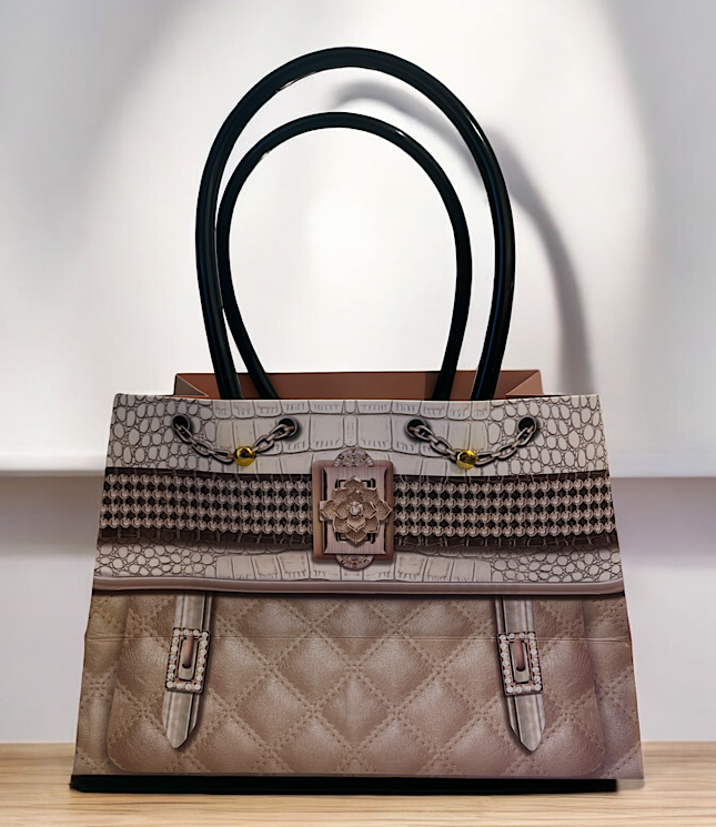 Geschenk-Tasche *beige* - 0