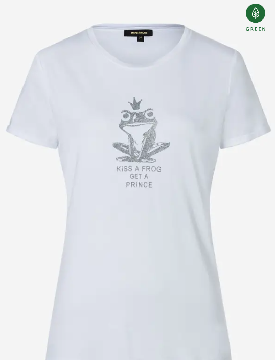 T-Shirt mit Print * Kiss a frog*