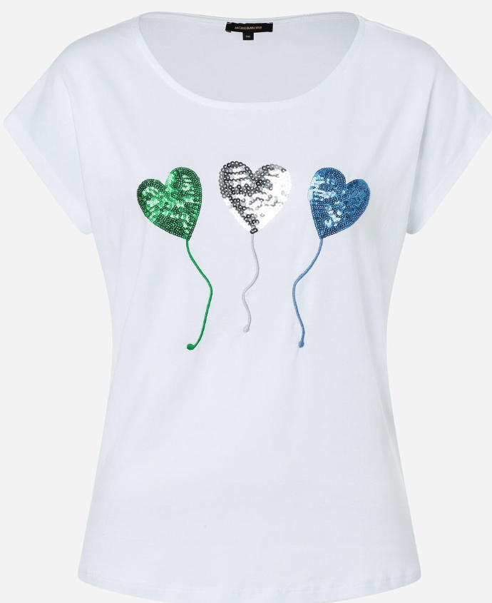 T-Shirt mit Print *Hearts*