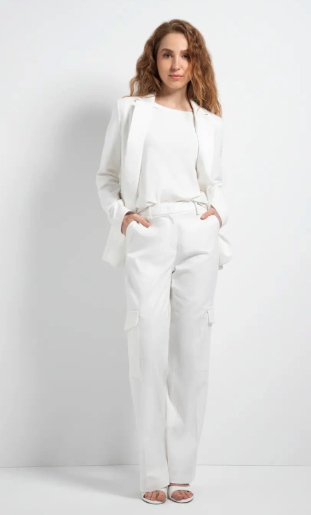 Fine Twill Blazer *off white* - 1