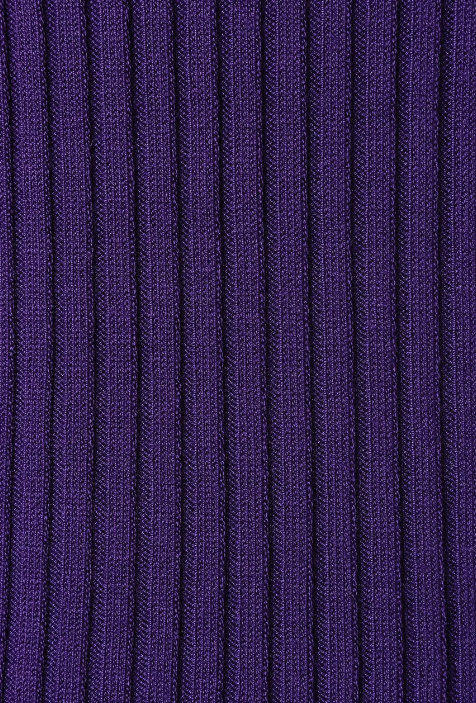 Rippstrick- Pullover pure purple - 2