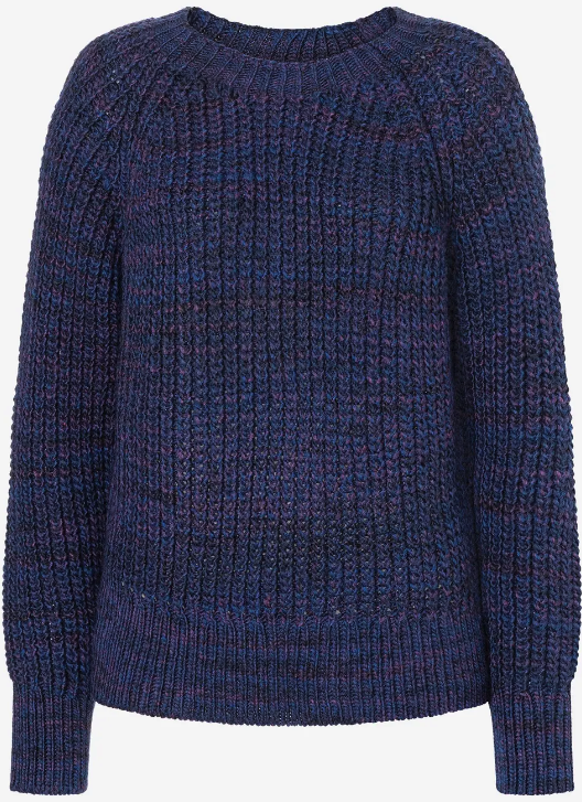 Strickpullover purple melange - 0