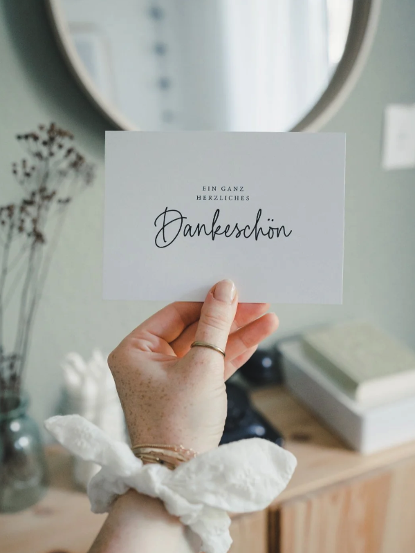 Postkarte *Dankeschön*