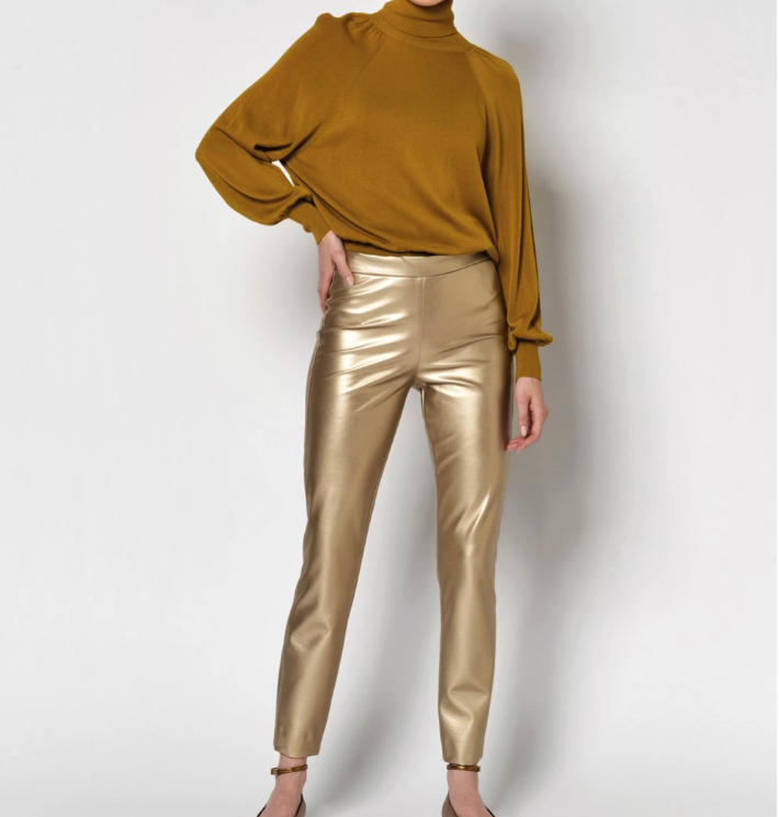 Hose *Alisa Skinny* in Lederoptik - 1