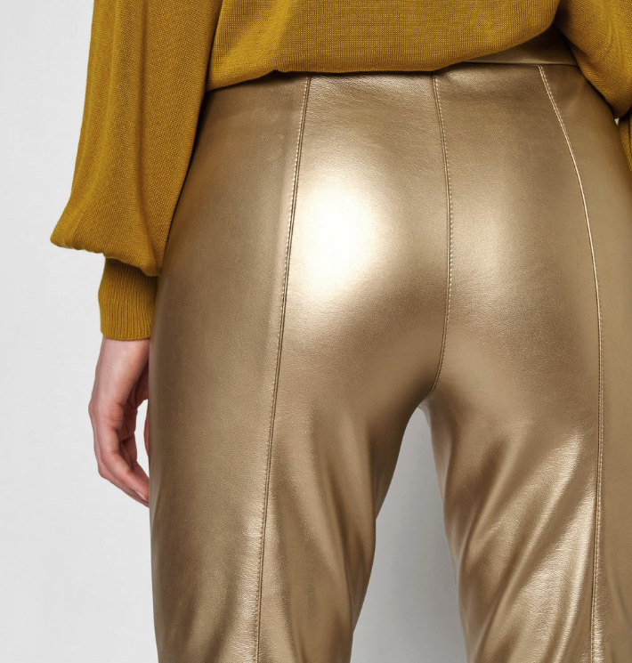 Hose *Alisa Skinny* in Lederoptik - 2