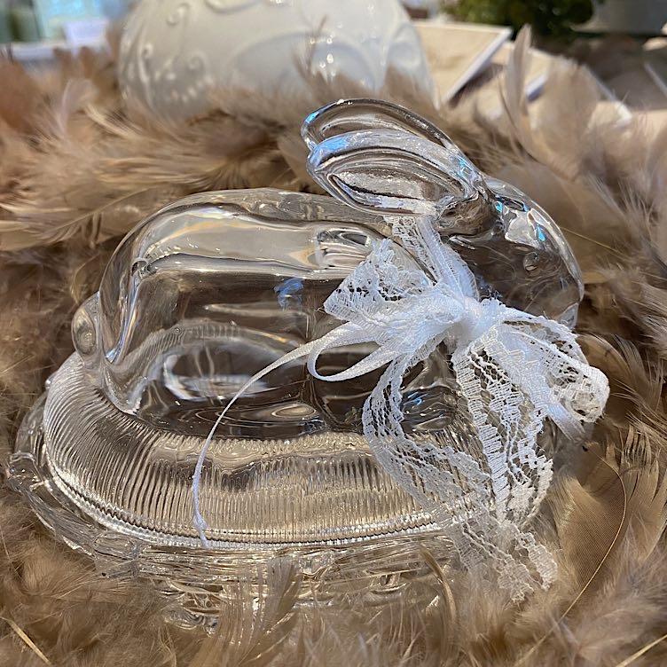 Glasei mit Deckel *Bunny*