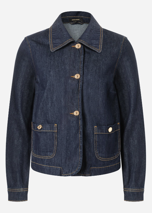 Leichte Jeansjacke *dark blue denim* - 0
