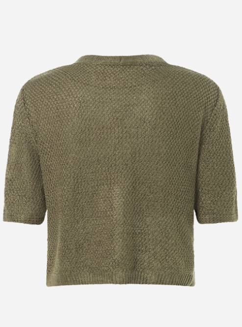 Ajour Cardigan *olive* - 2