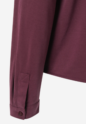 Jersey-Bluse *ruby orchid* - 1