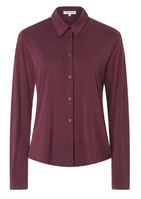 Jersey-Bluse *ruby orchid* - 0