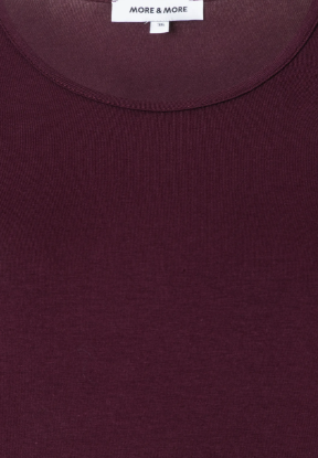Rundhals-Shirt *ruby orchid* - 0