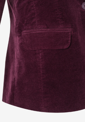 Samt-Blazer *ruby orchid* - 3