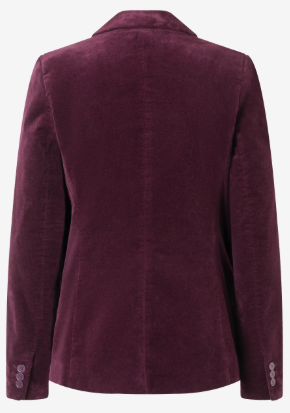 Samt-Blazer *ruby orchid* - 0