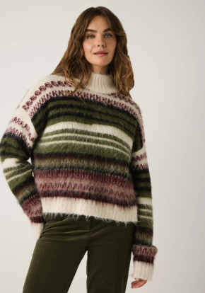 Pullover mit Farbverlauf