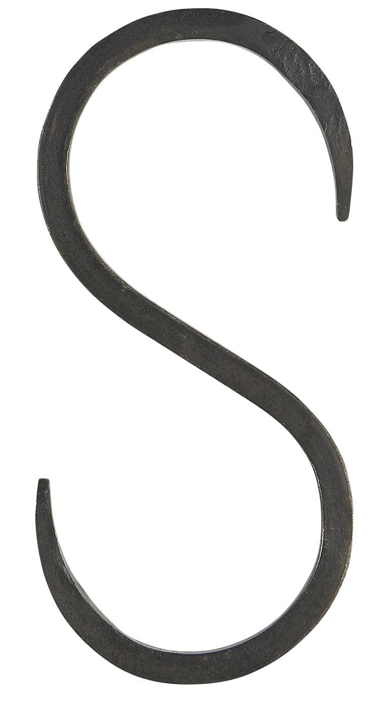 S-Haken in schwarz - 1