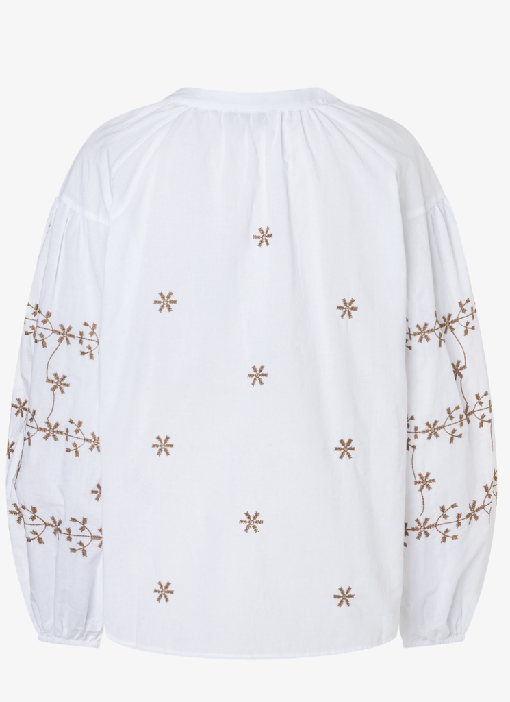 Tunica-Bluse bestickt - 1
