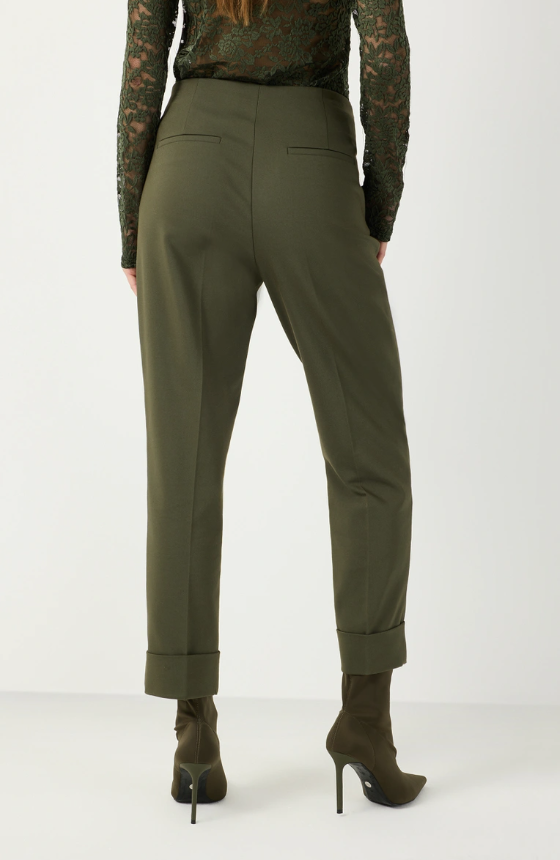 schmale Hose *forest green* - 3