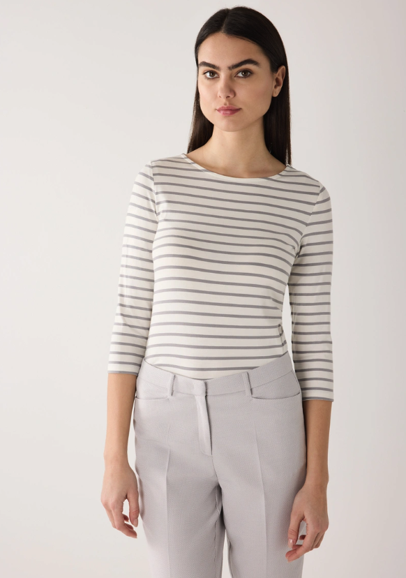 Streifen-Shirt *grey*