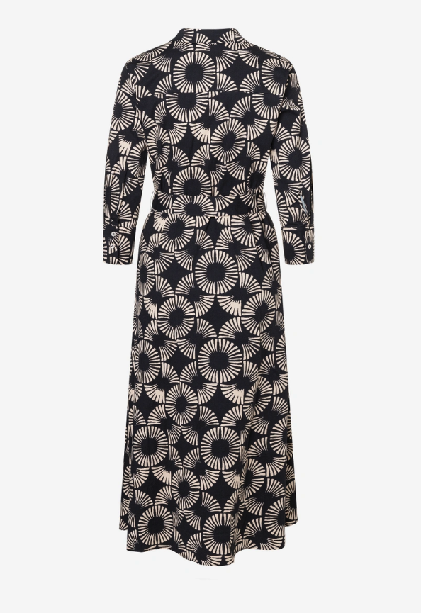 Hemdblusenkleid mit Print - 3