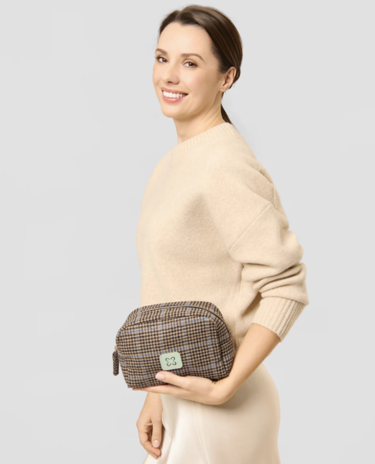 Cosmetic Bag *Checks Forever* - 1