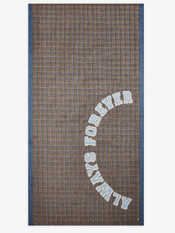 Schal *Print CHECKS-Always Forever*
