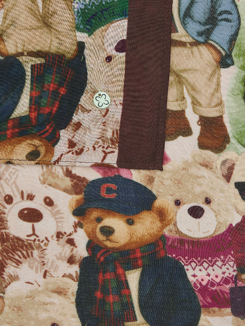 Schal aus Viskose *Teddy Bears* - 3