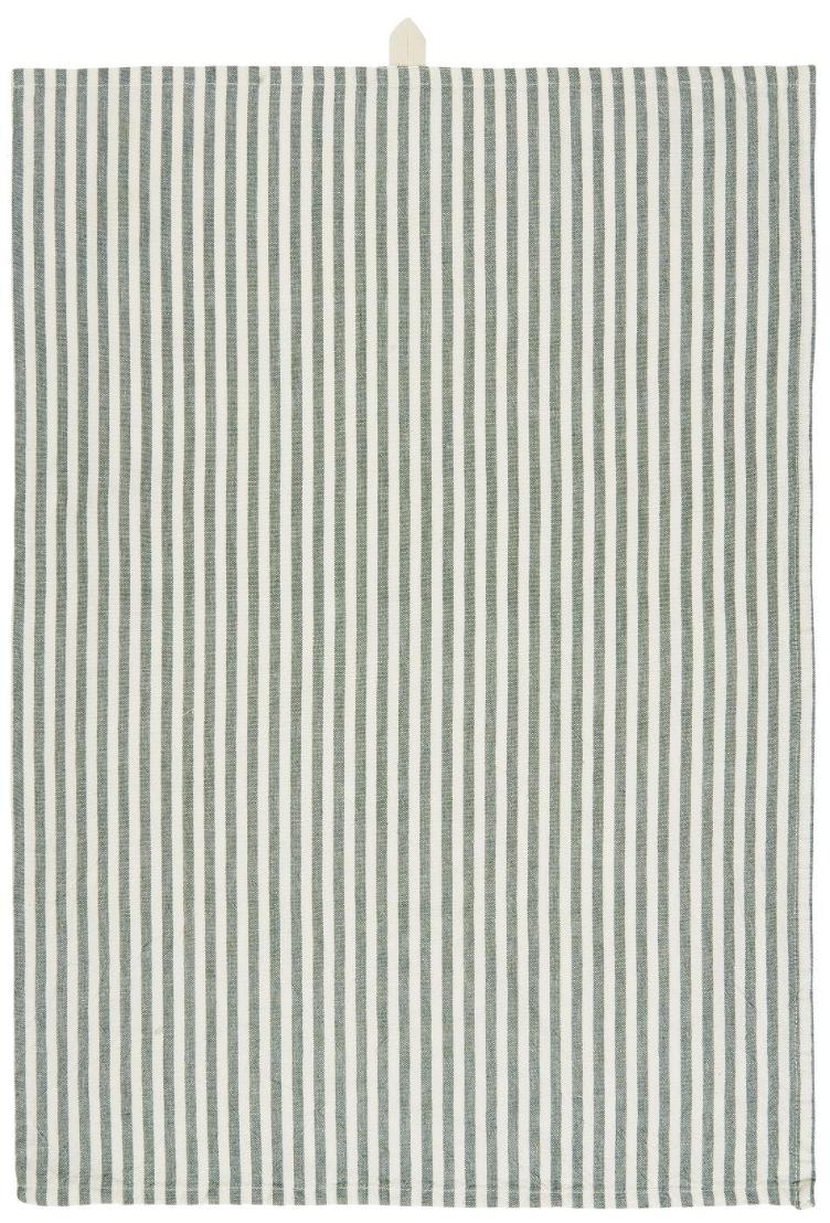 Geschirrtuch mit Streifen *grün* - 0