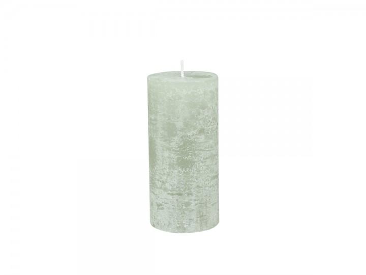 Kerze rustikal *verte* 15 cm