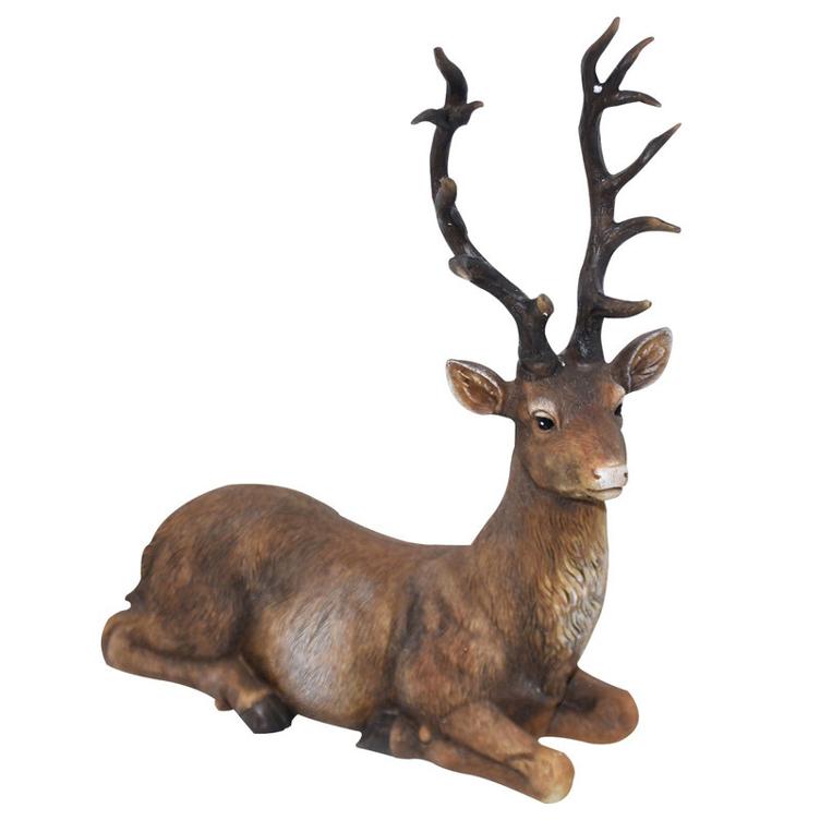 Hirsch *liegend*