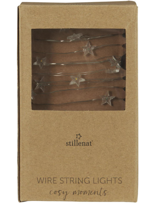 Lichterkette *50 Sterne* mit Timer - 0